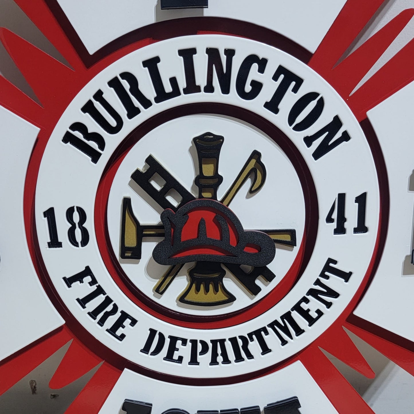 Burlington Fire Department Patch