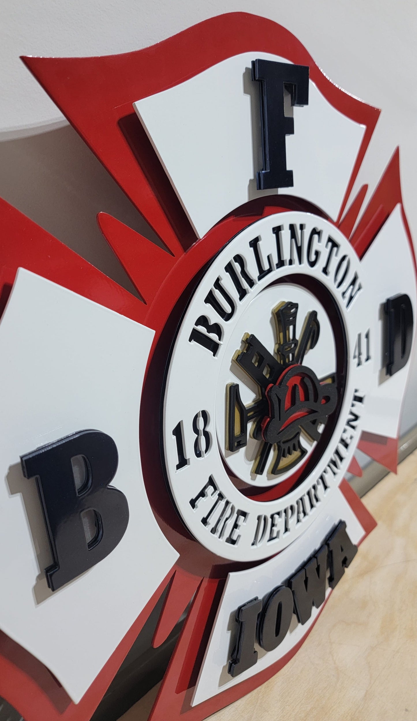 Burlington Fire Department Patch