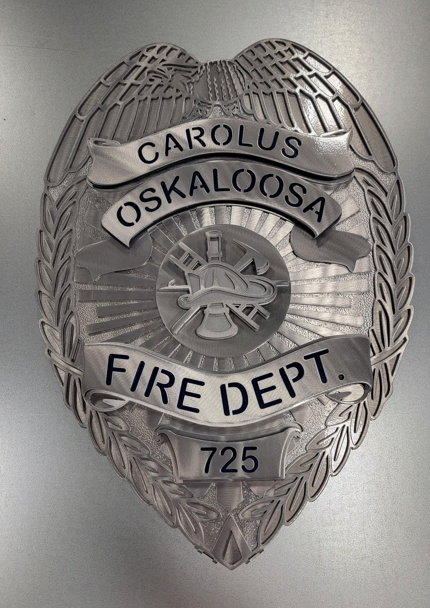 Oskaloosa Fire Dept. Badge