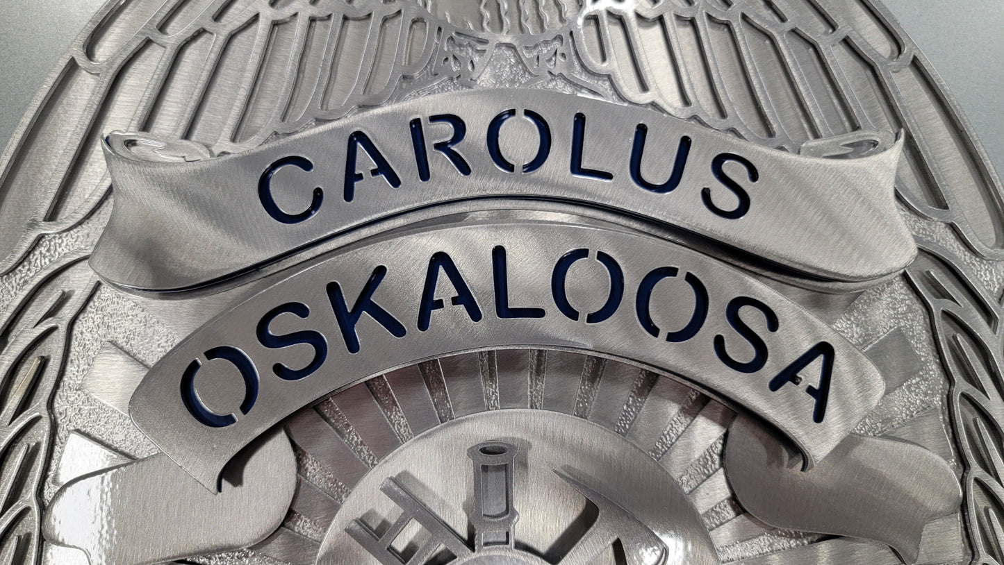 Oskaloosa Fire Dept. Badge