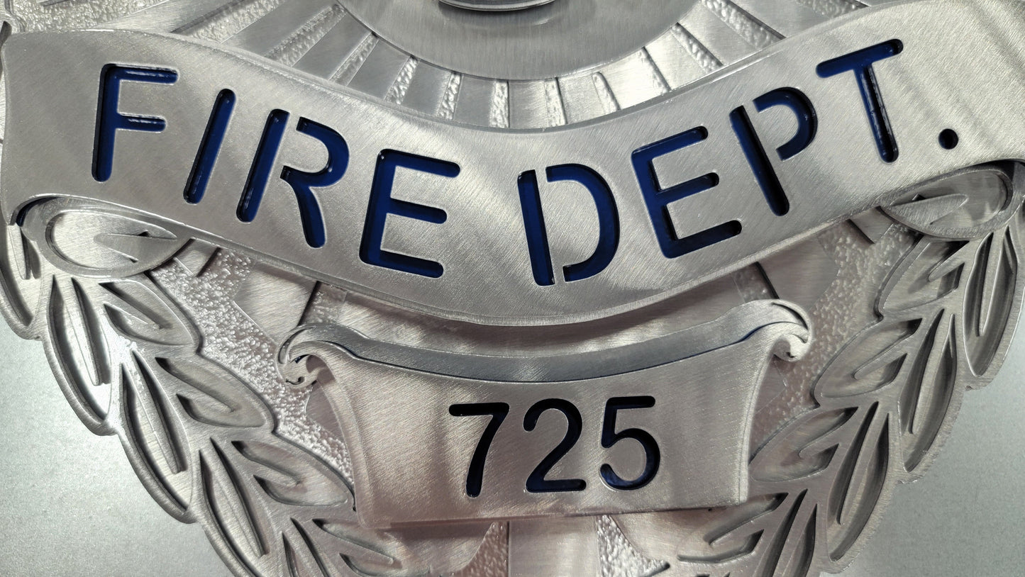 Oskaloosa Fire Dept. Badge