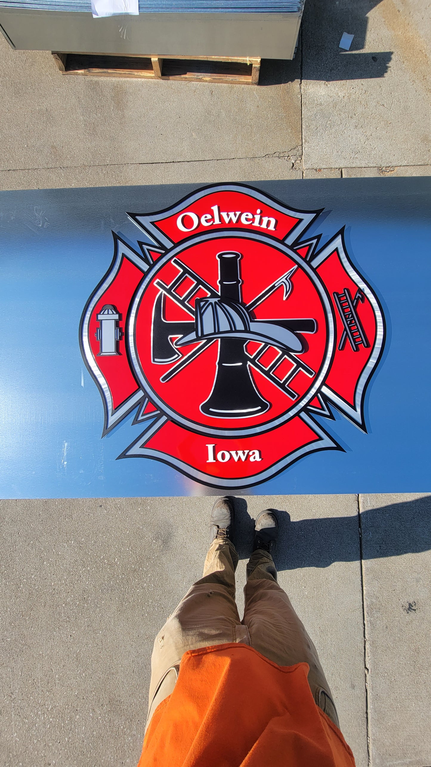 Oelwein Fire Patch