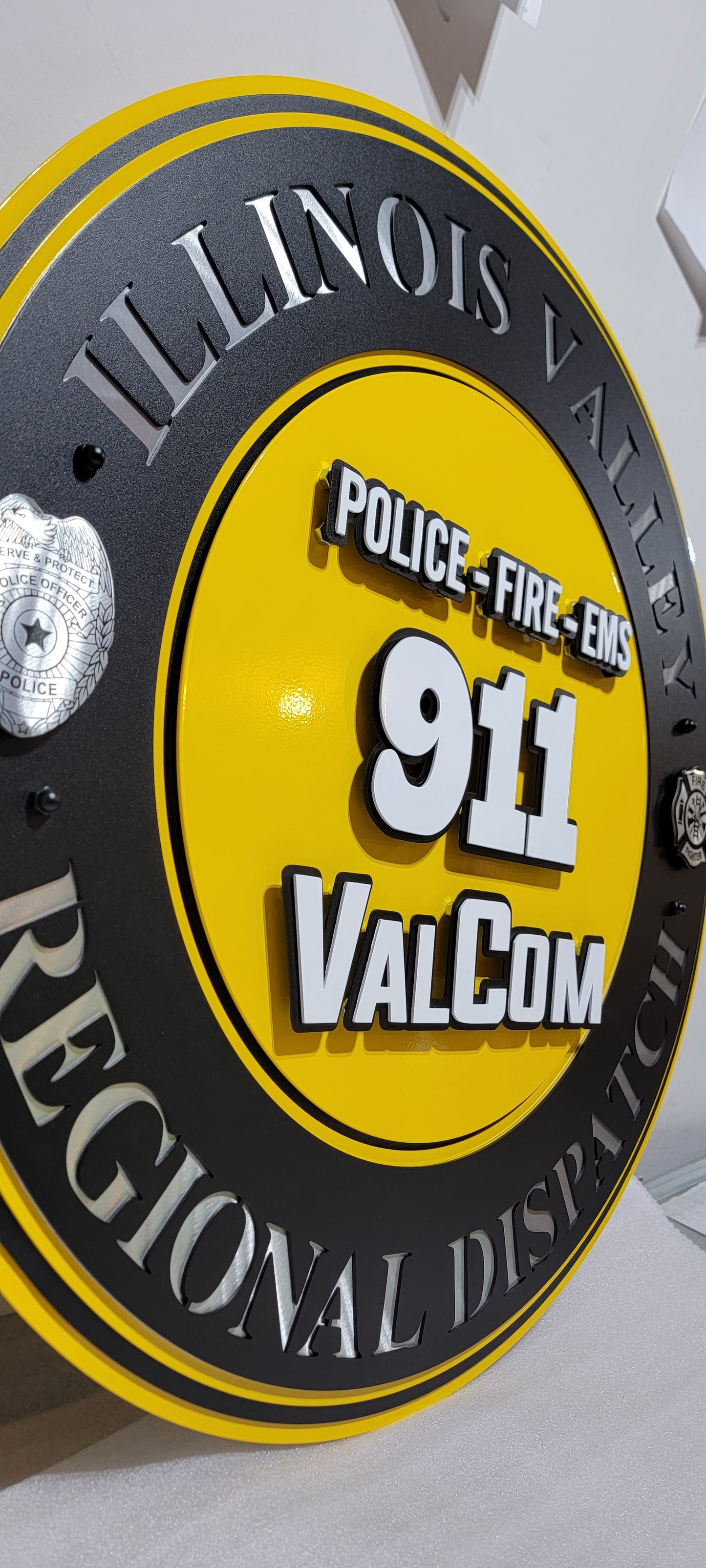 Illinois Valley Regional Dispatch Badge