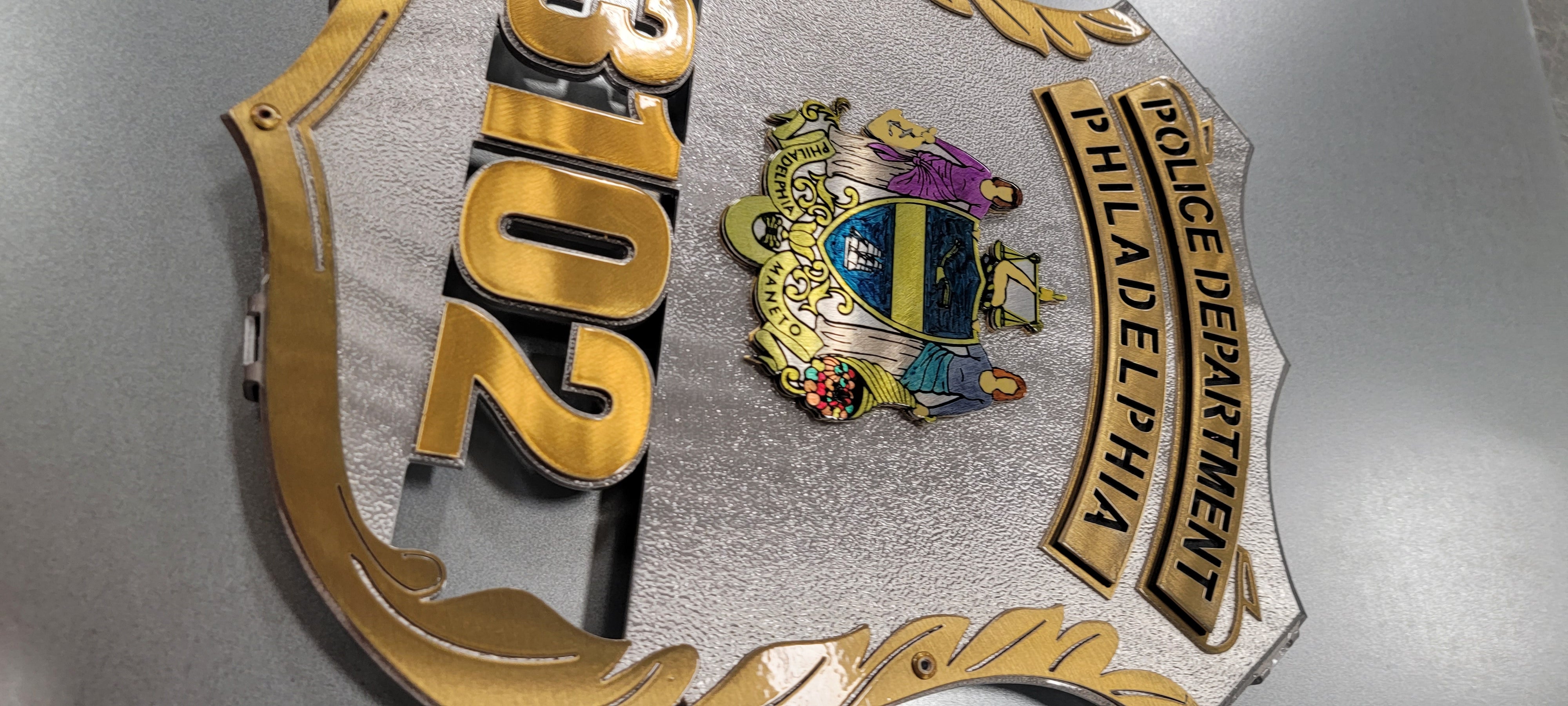 Philadelphia Police Department Badge – Premier Metal Art