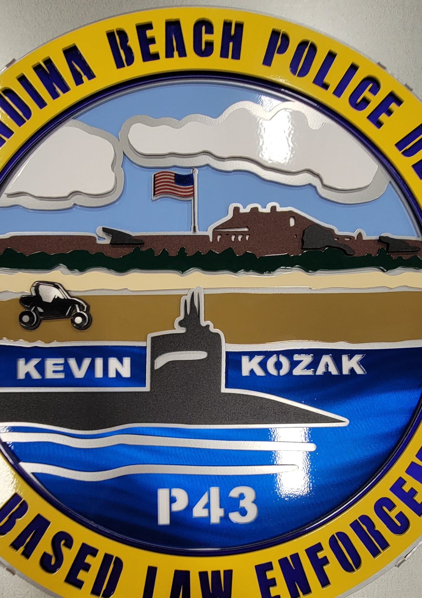 Fernandina Beach Florida Police Patch