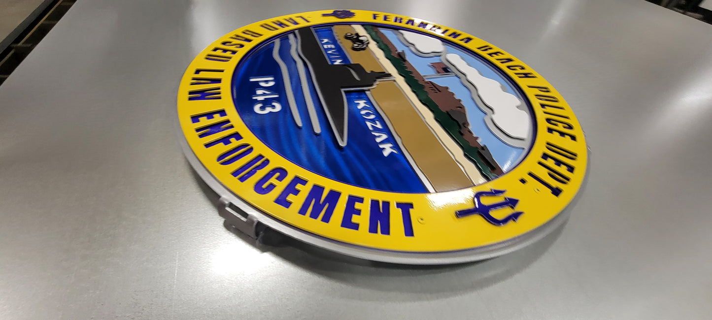 Fernandina Beach Florida Police Patch