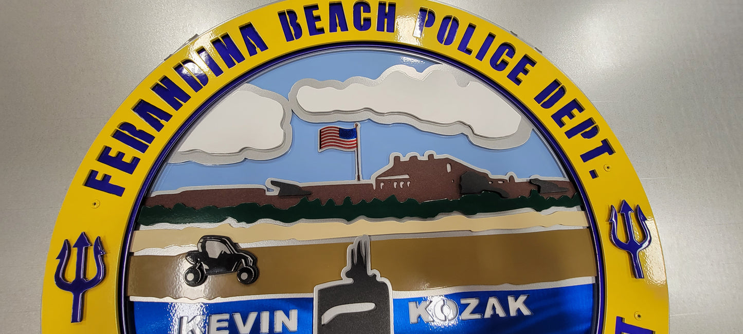 Fernandina Beach Florida Police Patch