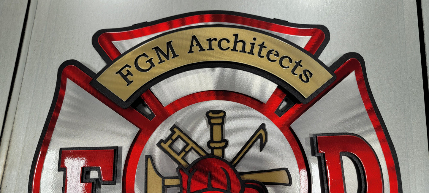 FGM Architects FD Maltese Shield