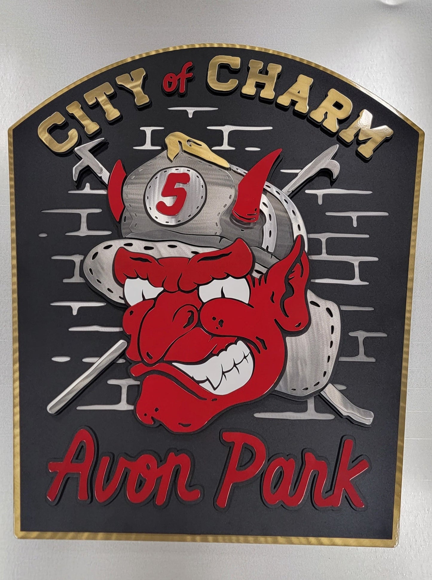 City Of Charm Avon Park Fire Patch