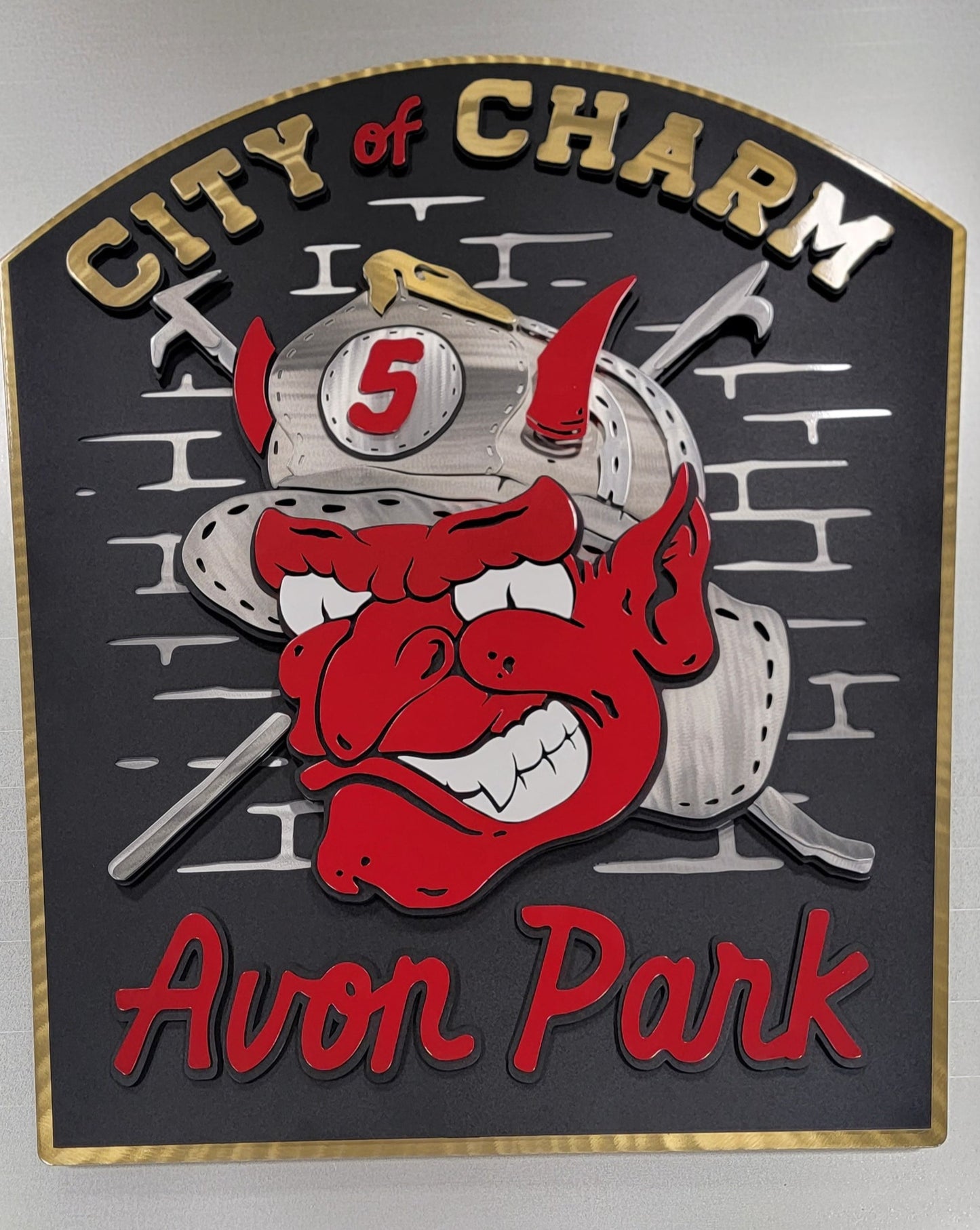 City Of Charm Avon Park Fire Patch