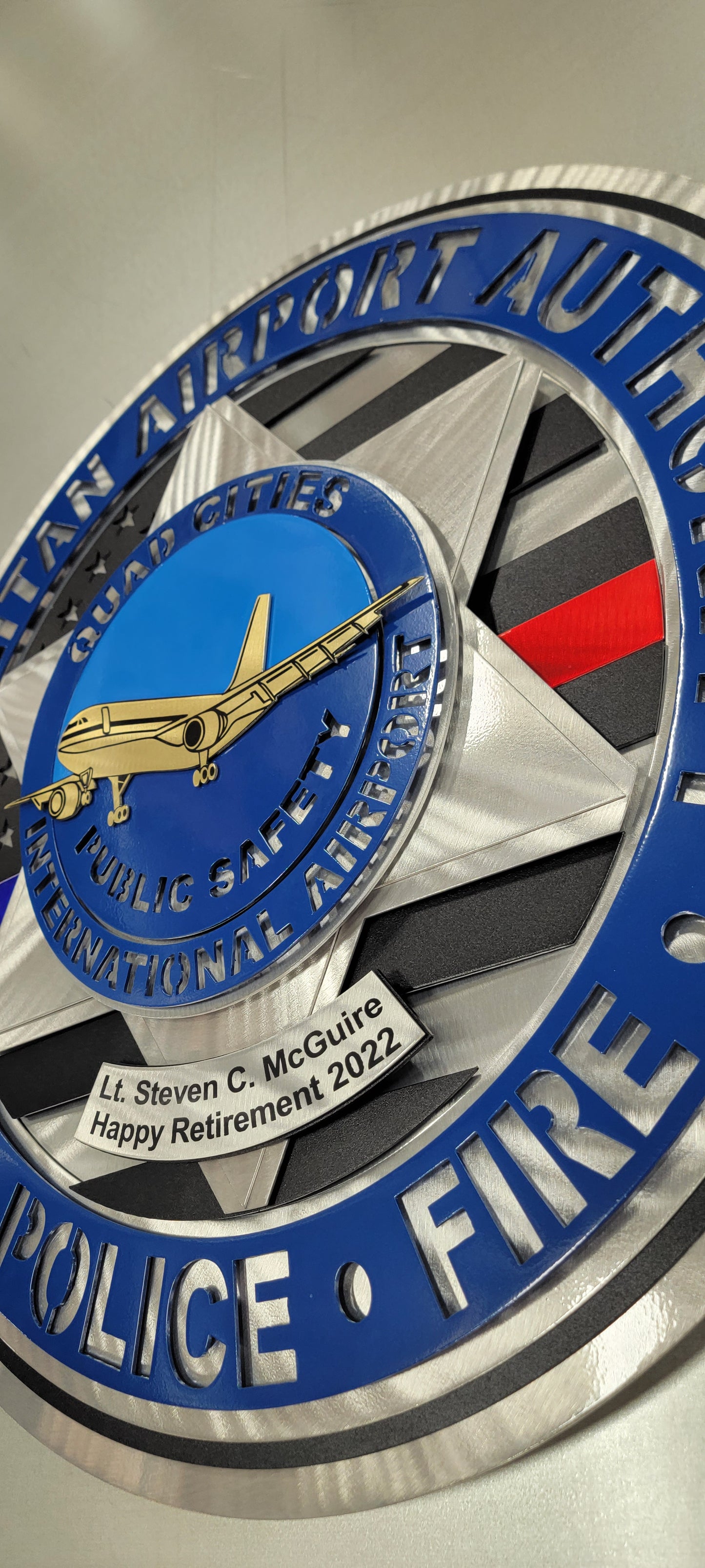 Metropolitan Airport Authority Badge