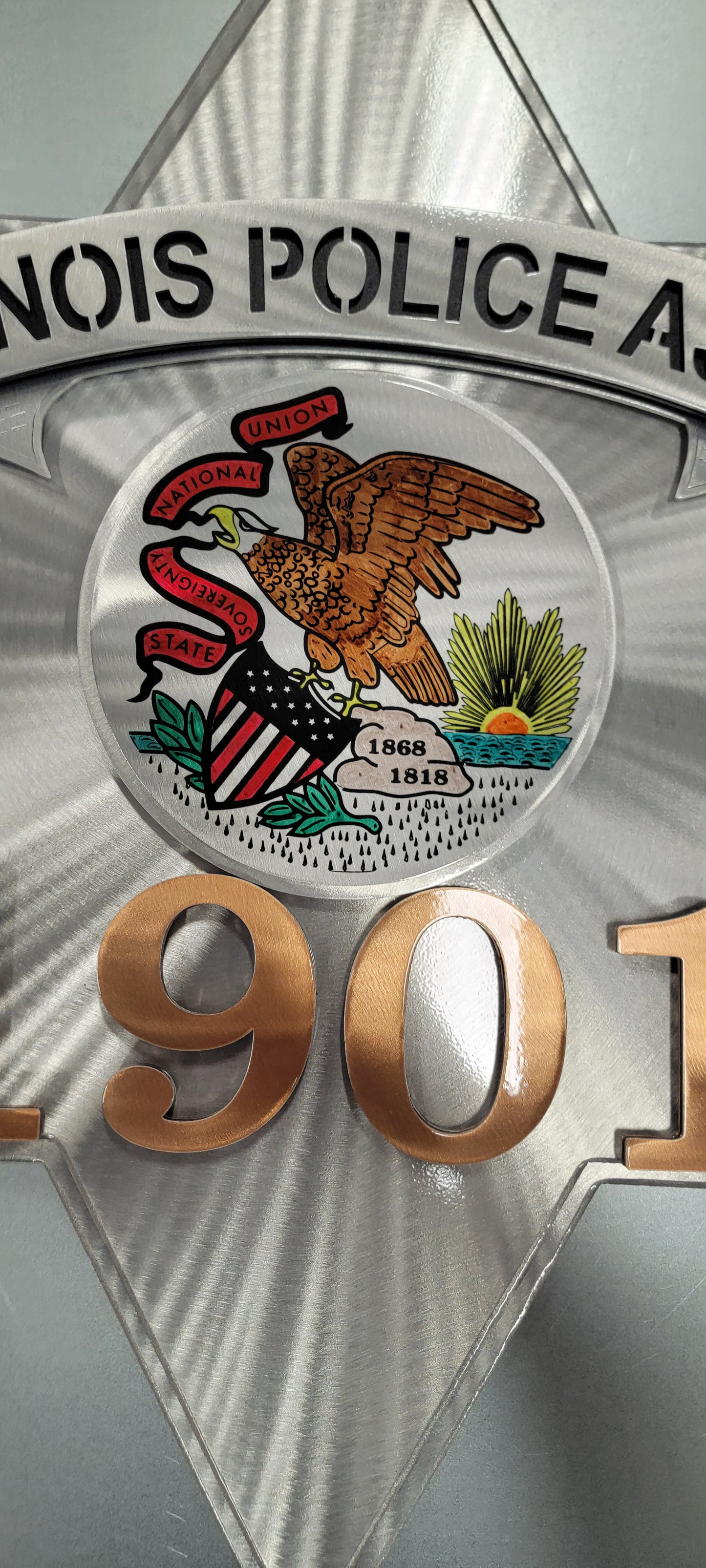 Illinois Police Association Star