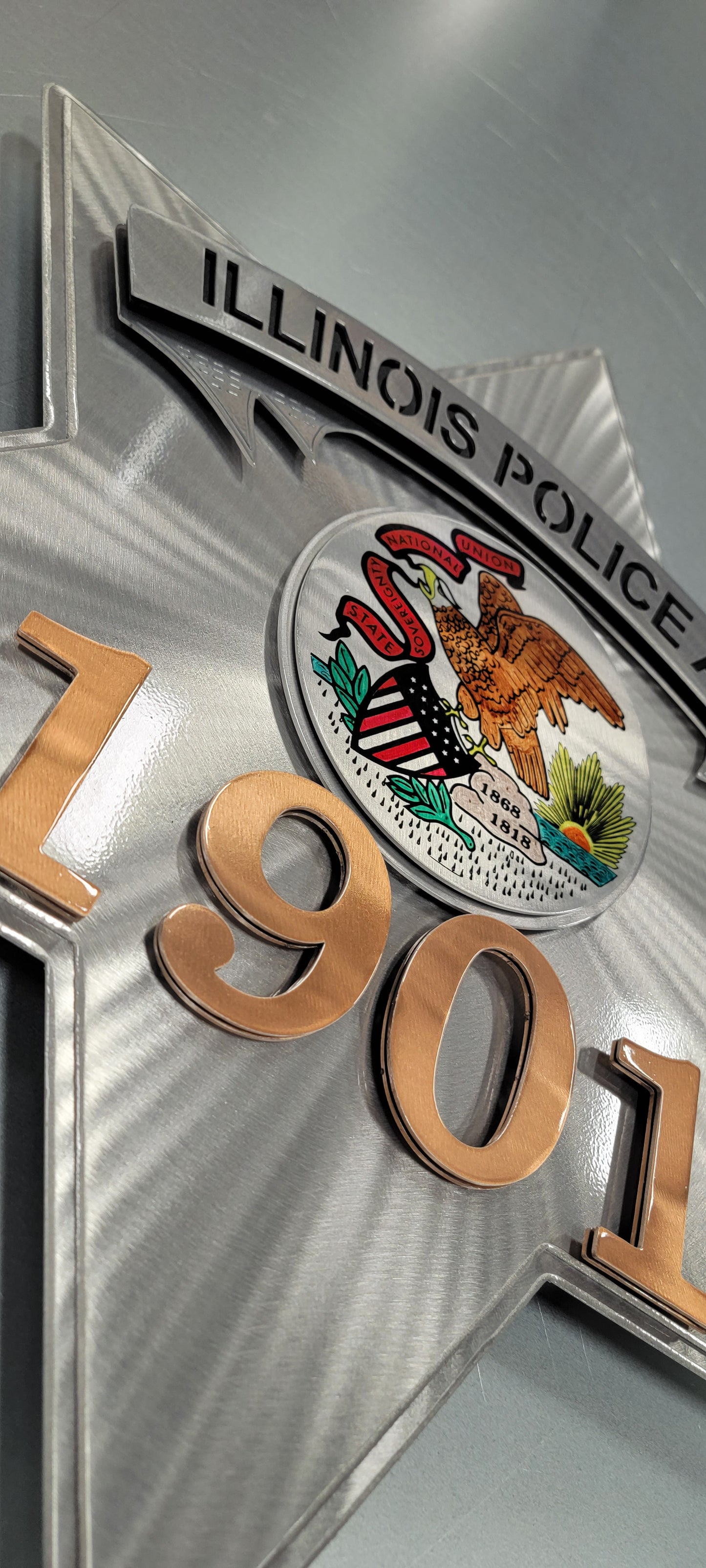 Illinois Police Association Star