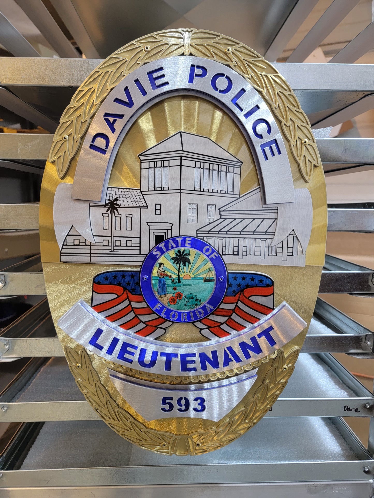 Davie Police Badge