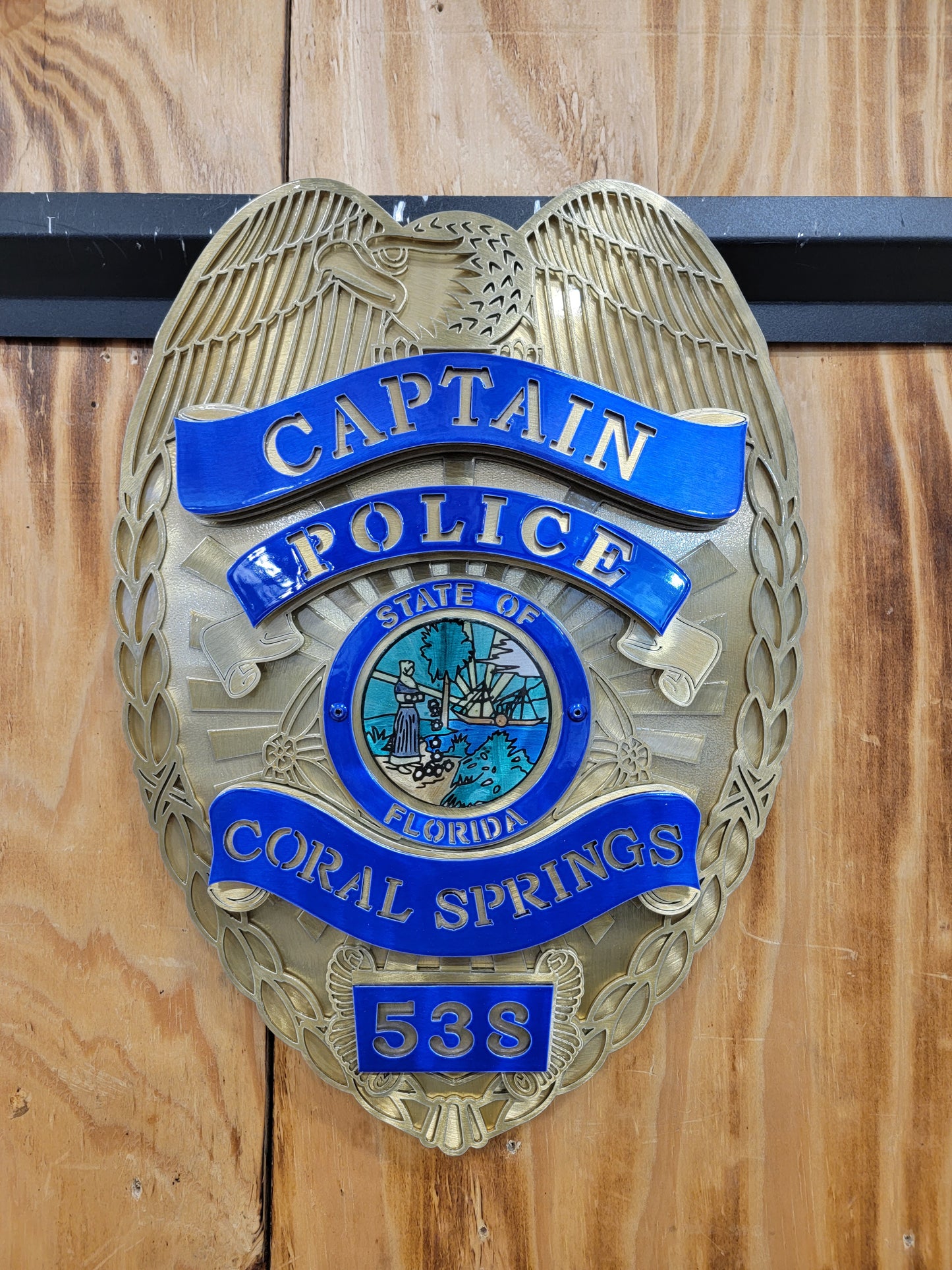 Coral Springs Police Badge