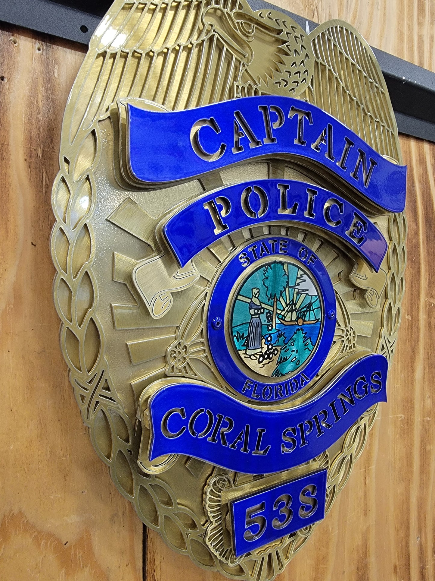 Coral Springs Police Badge