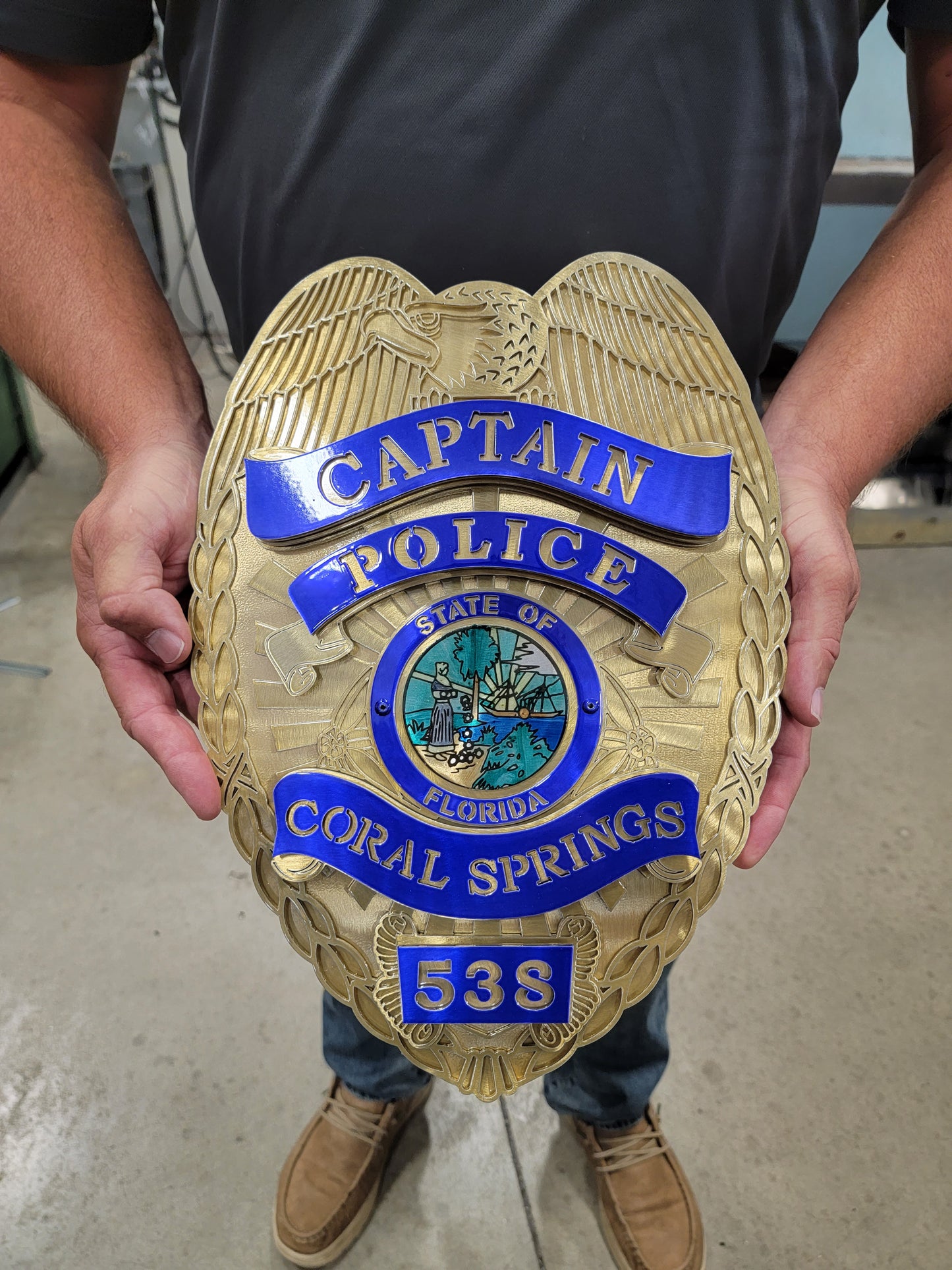 Coral Springs Police Badge