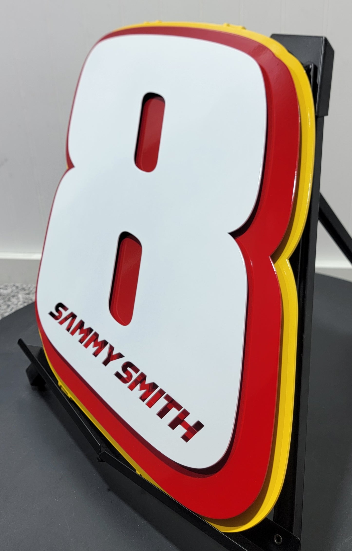 Premier Sammy Smith #8 Number Door Name Plate Cutout