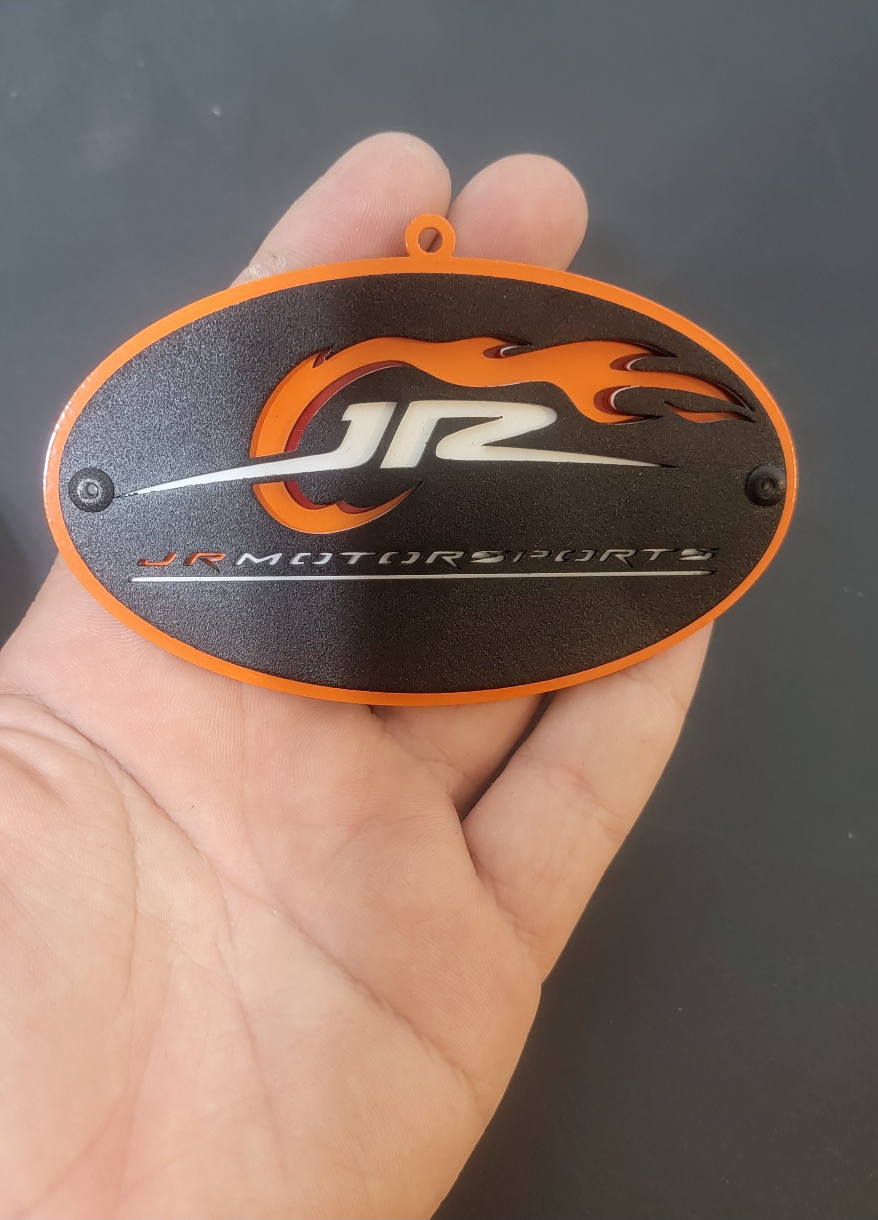 J R Racing Logo JR Motorsports Team Logo – Premier Metal Art