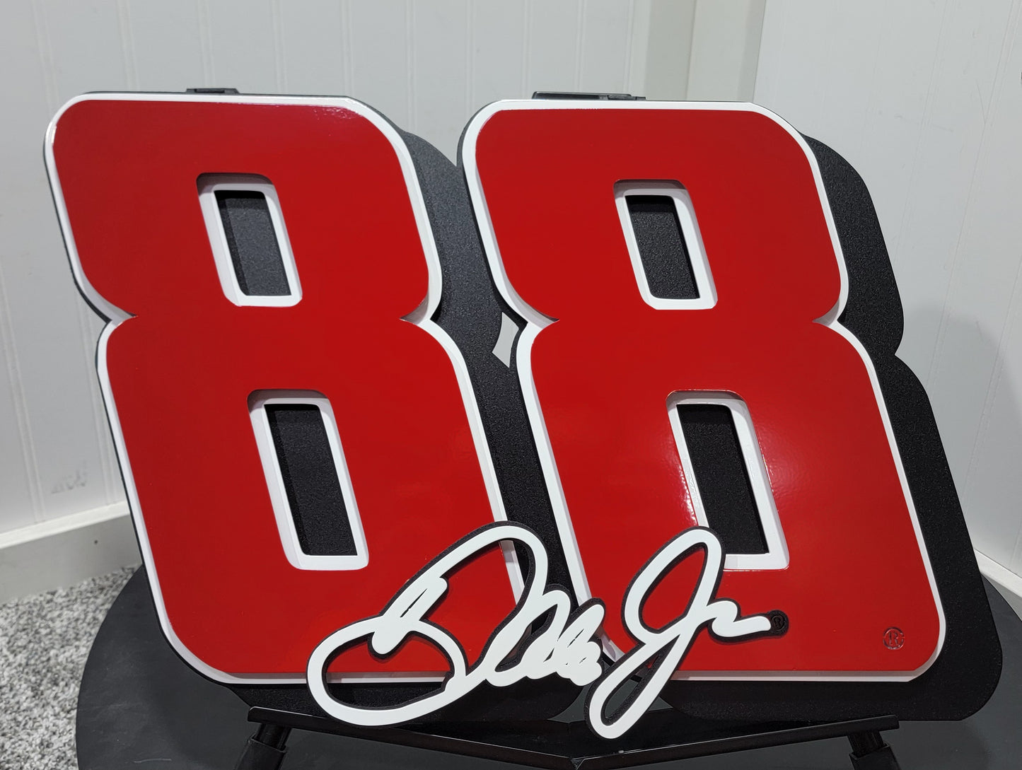 Premier Dale Earnhardt Jr. Red #88 3D Signature