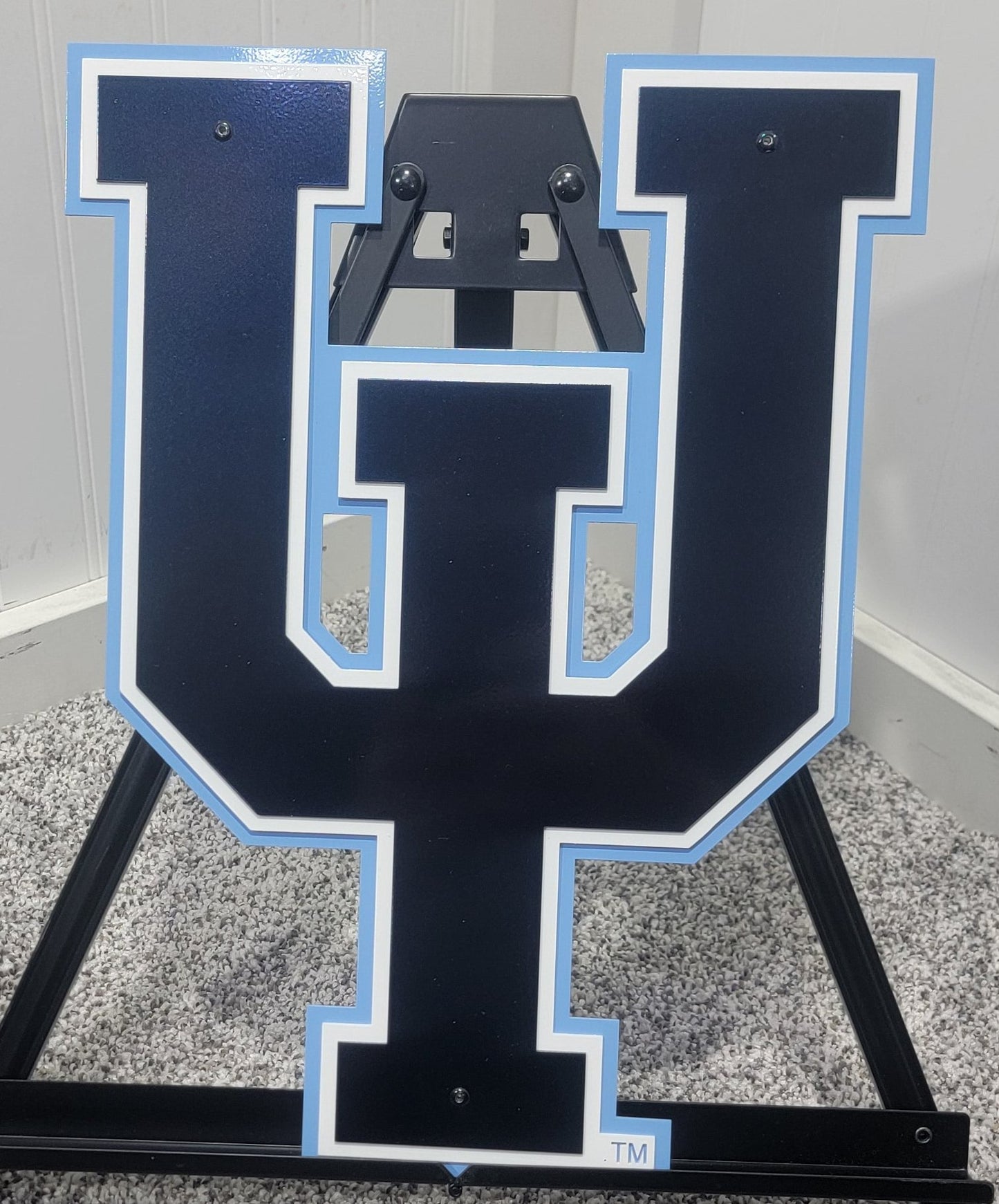 Upper Iowa Peacocks UP Logo Dorm Room Size