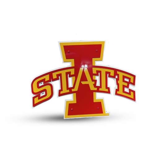 Iowa State "I" with "State"