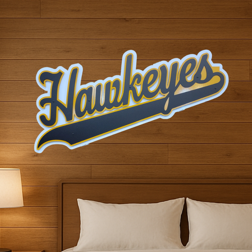 Iowa Hawkeyes Script