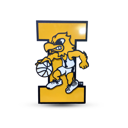 Iowa Hawkeyes Basketball "I" Logo