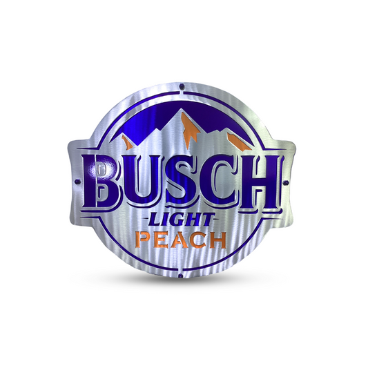 Anheuser-Busch Busch Light Peach Logo