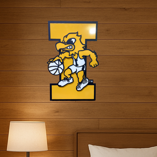 Iowa Hawkeyes Basketball "I" Logo