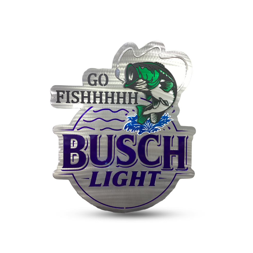 Anheuser Busch Busch Light Go Fishhhhh Logo