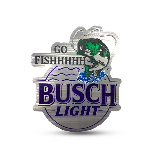 Anheuser Busch Busch Light Go Fishhhhh Logo