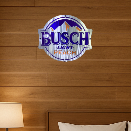 Anheuser-Busch Busch Light Peach Logo