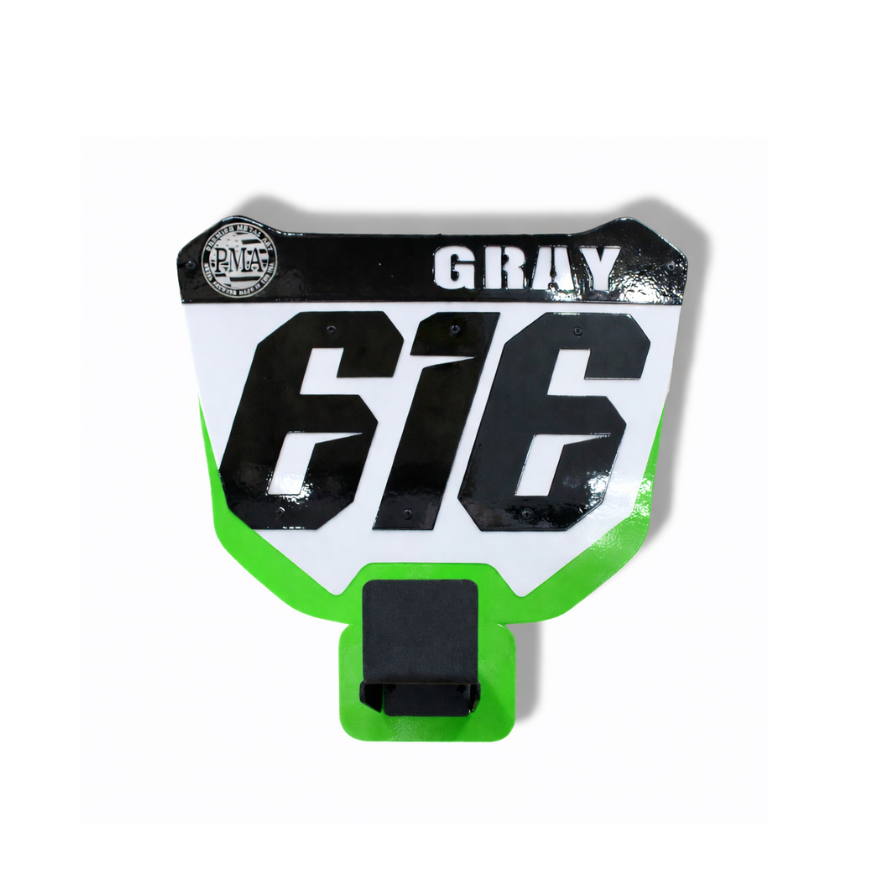 Customized Number Plate Helmet Holder