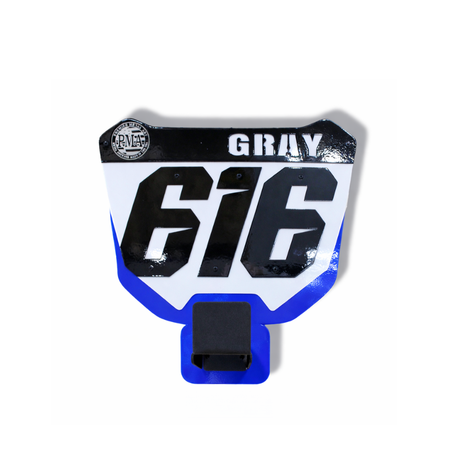 Customized Number Plate Helmet Holder
