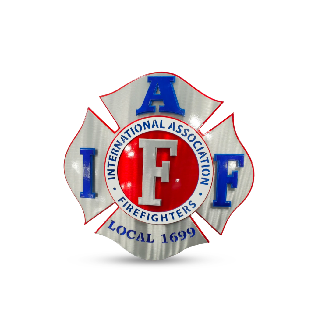 International Association Firefighters Maltese Shield