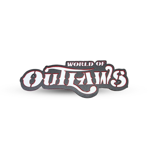 World of Outlaws Logo 16" - Compressed Series