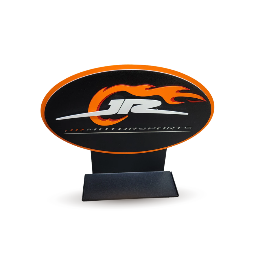 JR Motorsports Oval 3D Premier Metal Diecast Display