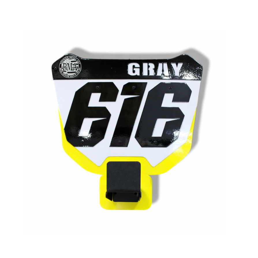 Customized Number Plate Helmet Holder