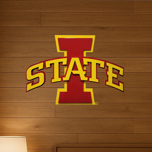 Iowa State "I" with "State"