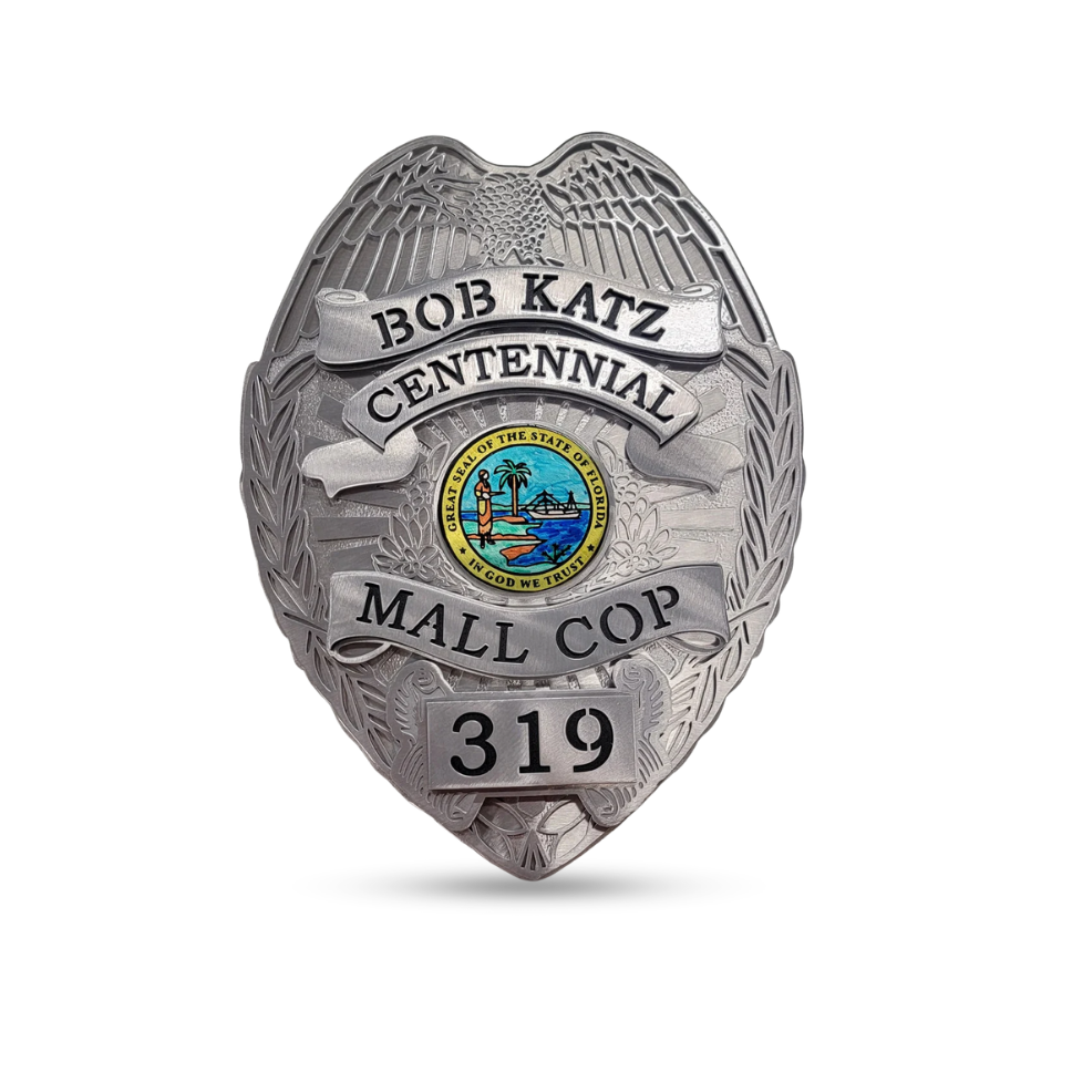 Centennial Mall Cop Badge