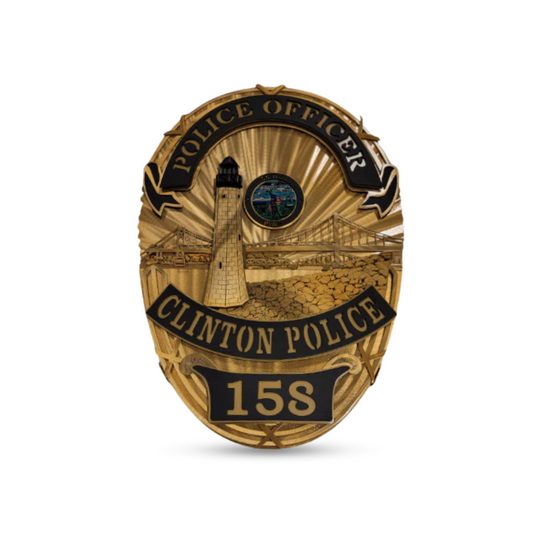 Clinton Police Department Badge
