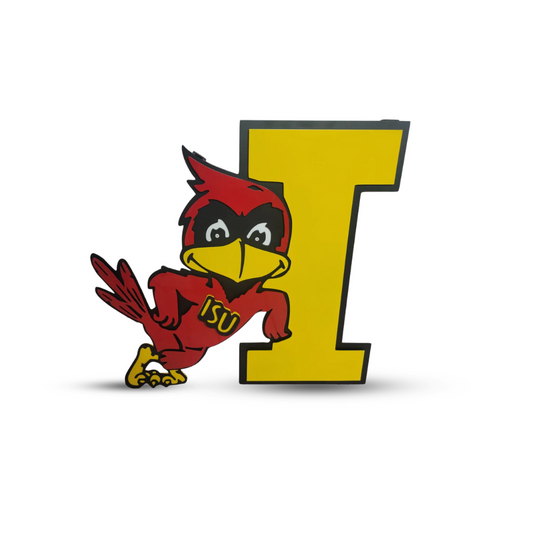 Iowa State Cyclones Vintage 83' Leaning Cyclone