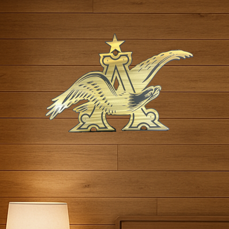 Anheuser-Busch Budweiser Current Gold Eagle