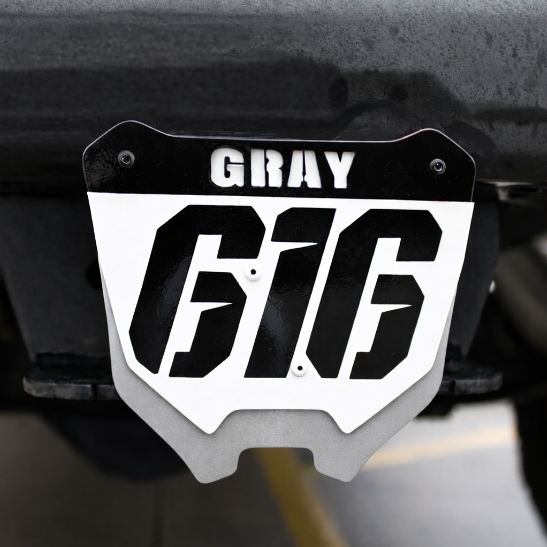 Custom Moto Hitch Cover