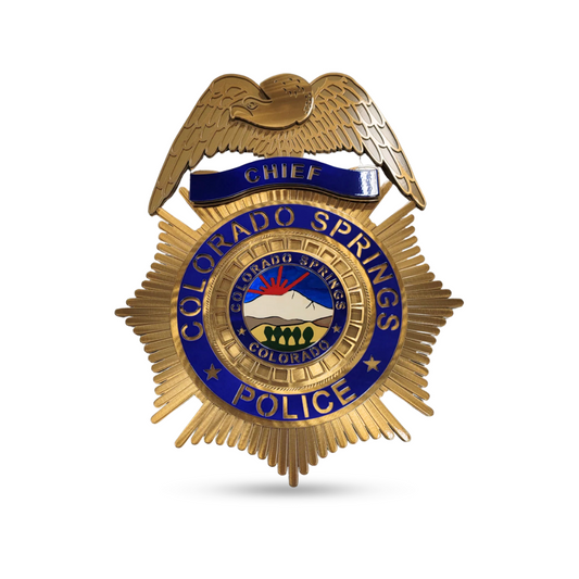 Colorado Police Chief Badge