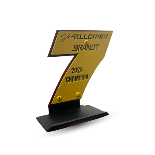 Justin Allgaier #7 2024 Champion 1/64 Tabletop Diecast Display