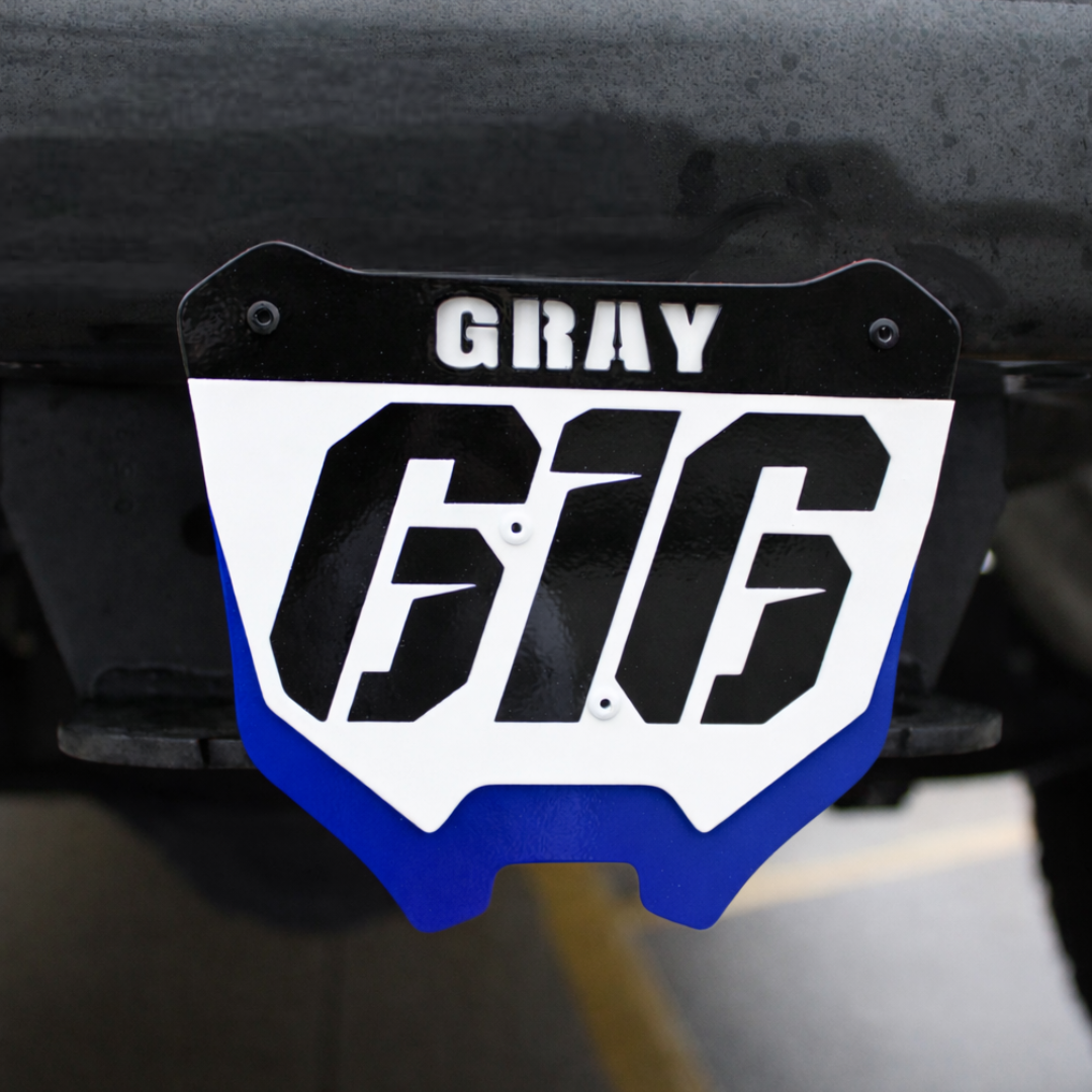 Custom Moto Hitch Cover