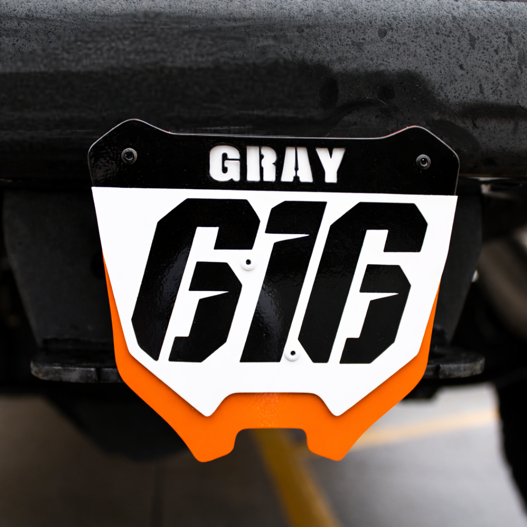 Custom Moto Hitch Cover
