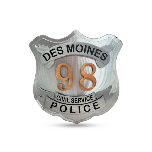 Des Moines Police Badge